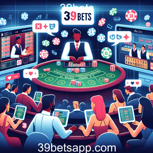 A Experiência Imersiva dos Jogos Ao Vivo na 39bets